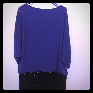 Party Dress w/ Sequin Skirt